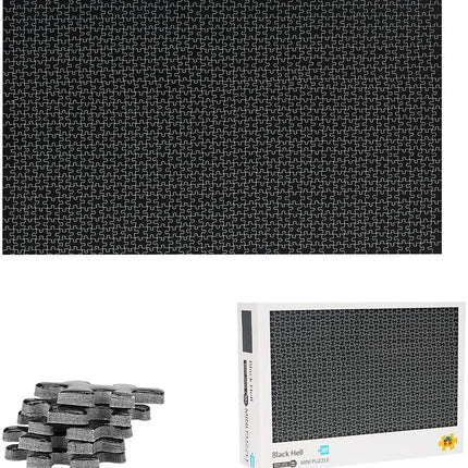 1000 Pieces Black Hell Puzzle for Adults Kids
