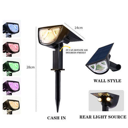 43 LED Solar Spotlight Solar Garden Light
