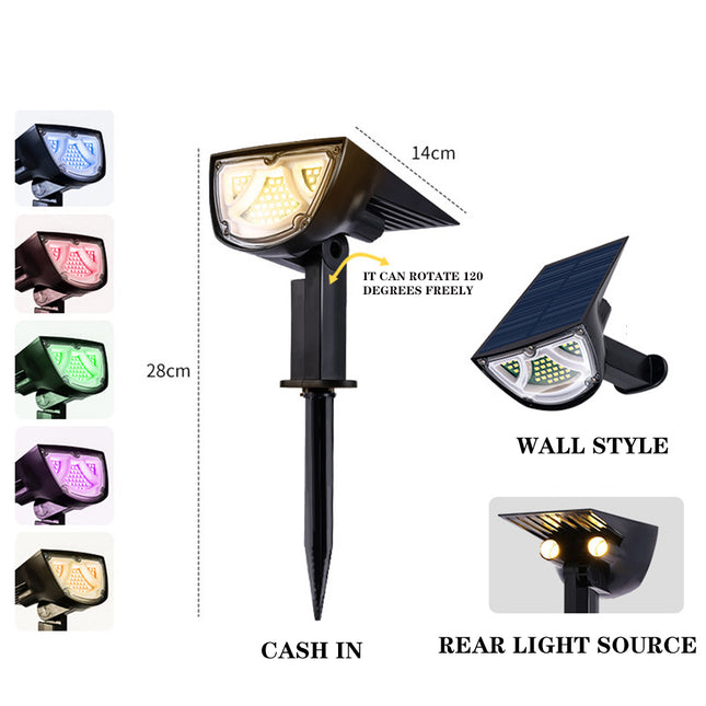 43 LED Solar Spotlight Solar Garden Light