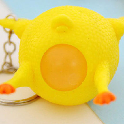 Anti-Stress Egg-Laying Chicken Keychain