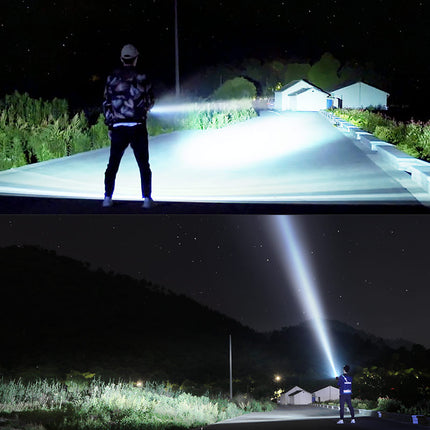 Rechargeable Super Powerful 5000mAh LED Flashlight with Waterproof