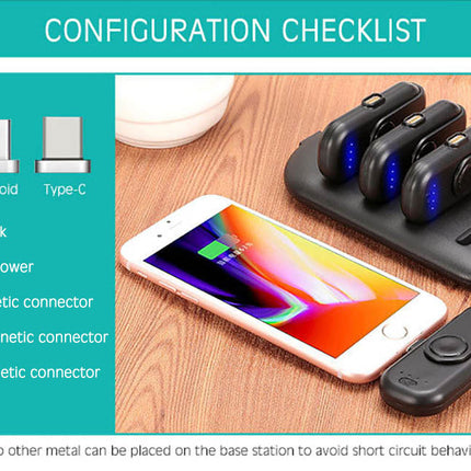Magnetic Power Bank Mobile Power Supply
