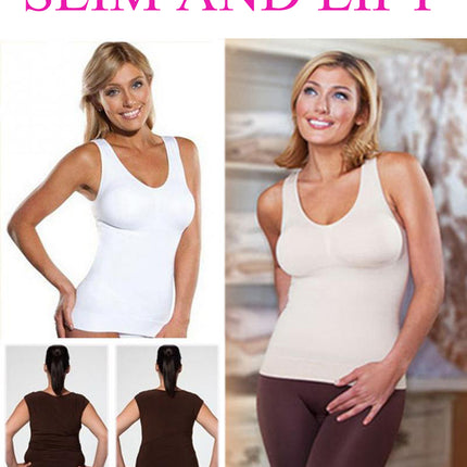 Women's Tummy Control Shape Wear Tank Tops L