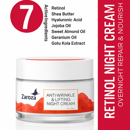 Retinol Moisturizing Night Face Cream Anti Wrinkle Lifting Night Cream
