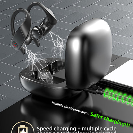 Led Display Wireless Headphones TWS Stereo Earbuds