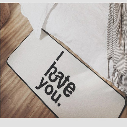 Love & Hate Doormat