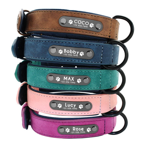 Custom Leather Dog Collar