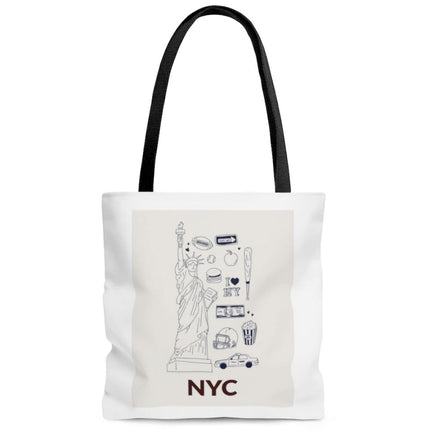 Symbols of NYC Everyday Tote Bag Medium