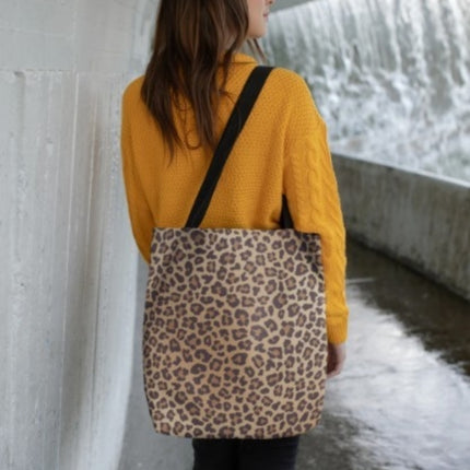 Leopard Print Animal Tote Bag