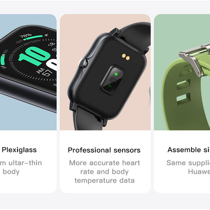 Full Screen IP68 Waterproof Ultra-Thin Smartwatch