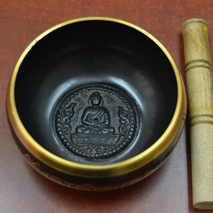 Handmade Nepal Tibetan Buddhist Brass Singing Bowl