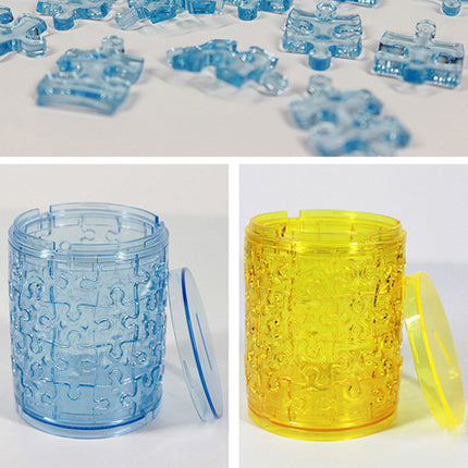 Clear Puzzle Jar