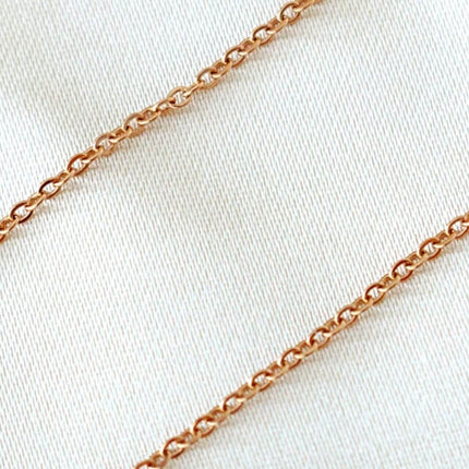 18 Karats Rose Gold Filled Necklace