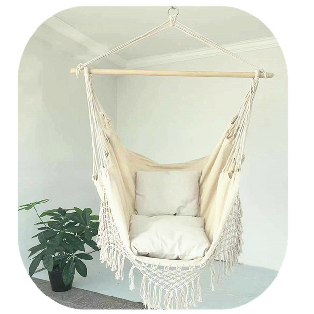 NORDHAVEN™ Boho Hanging Hammock Chair