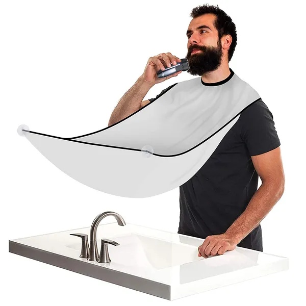 Beard Bib Apron Beard Catcher for Shaving and Trimming