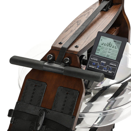 Topiom Rowing Machine for Home Use | Solid Wood | TM3 Monitor