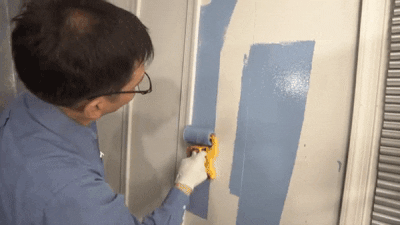 DIY Clean Edge Paint Roller
