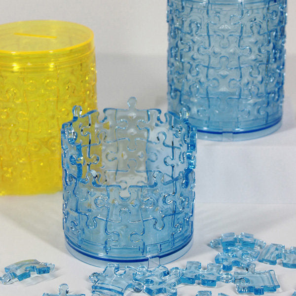 Clear Puzzle Jar