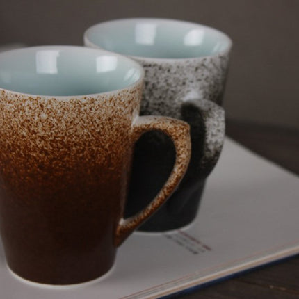 Art Retro Gradient Color Ceramic Cup