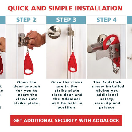 Addalock Portable Door Lock