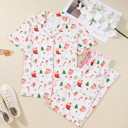 Christmas Holiday Shirt and Pants Pajama Set