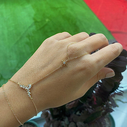 VIP Queen Hand Chain Bracelet