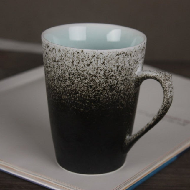 Art Retro Gradient Color Ceramic Cup