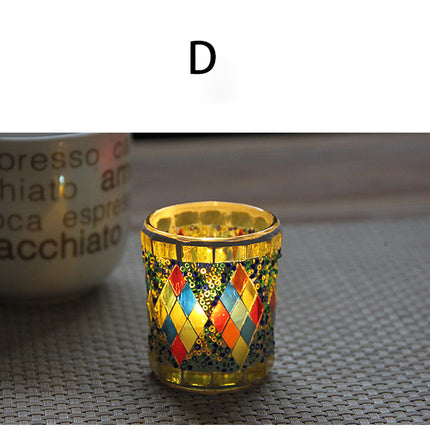 Handmade Glass Candle Holders