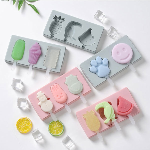 Cute Ice Cream Mould, With Lid