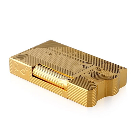 S.T Dupont Lighter Premium Gifts Sleeping Mermaid Golden Lighter