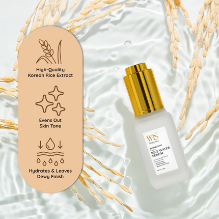 Whiteroseshine Korean Rice Water Serum for Dull and Uneven Skin
