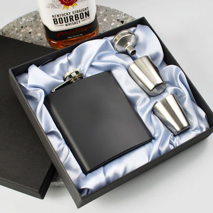 American Flag Bourbon Whiskey Flask, Whiskey Gift, Bourbon Lover