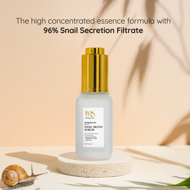 Whiteroseshine Korean Snail Mucin Serum