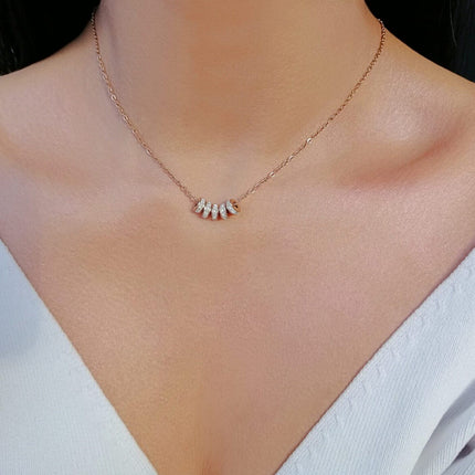 18 Karats Rose Gold Filled Necklace