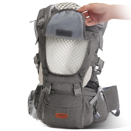 Ergonomic 3-in-1 Baby Carrier and Hipseat