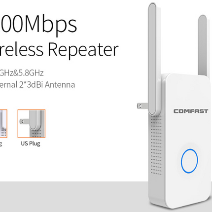 1200Mbps Extender Antenna Router Booster  WiFi Extender Repeater