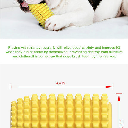 Pet Toothbrush Corn Stick Pet Dog Chew Bite Toys