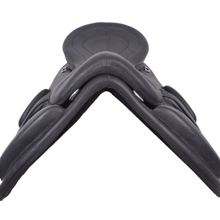 Treeless Freemax Leather English Horse Saddles Size 15" to 18" Inch