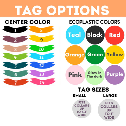 Wholesale pack of 20 QR Code Pet ID Tags with Free Pet Profile