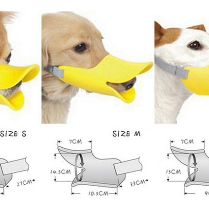 Duck Shape Anti-bite Dog Mouth Muzzle