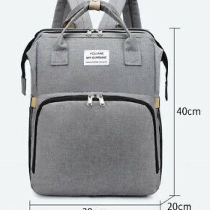 Stroller Diaper Bag with Baby Bed