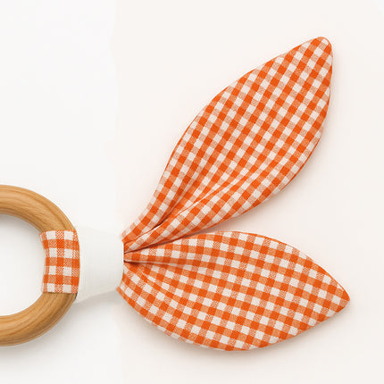 Organic Cotton Teething Ring - Vichy