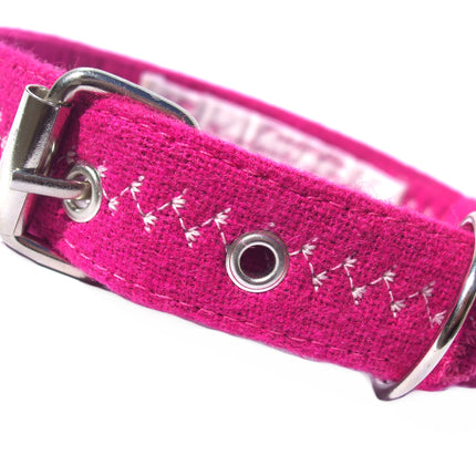 Prediletto Handmade Valentine Heart Dog Collar