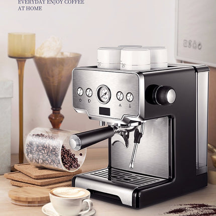 Espresso Coffee Maker Stainless Steel Italian Coffee Machine