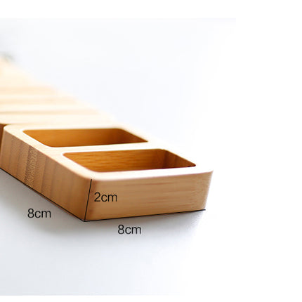 Bamboo Desktop Organizer Blocks