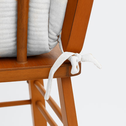 Cushion High Chair in Organic Cotton - White