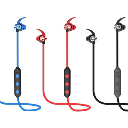 Sports Bluetooth Earphone Magnetic Wireless Headset Support TF