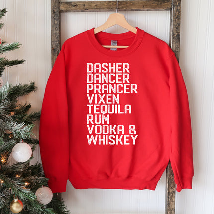 Dasher Dancer Christmas Sweatshirt
