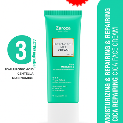 HydraPure Plus 3 Action Moisturizing Repairing Brightening Hyaluronic