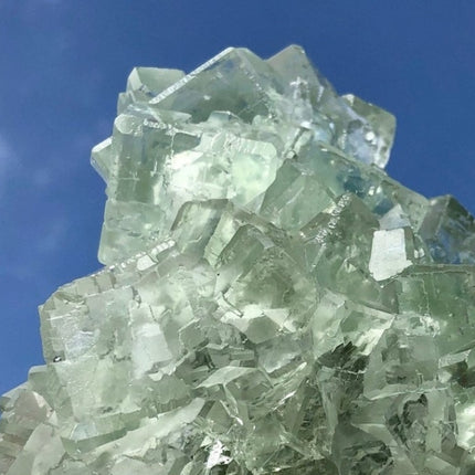 Natural Raw Green Fluorite Natural Crystal 5 lb